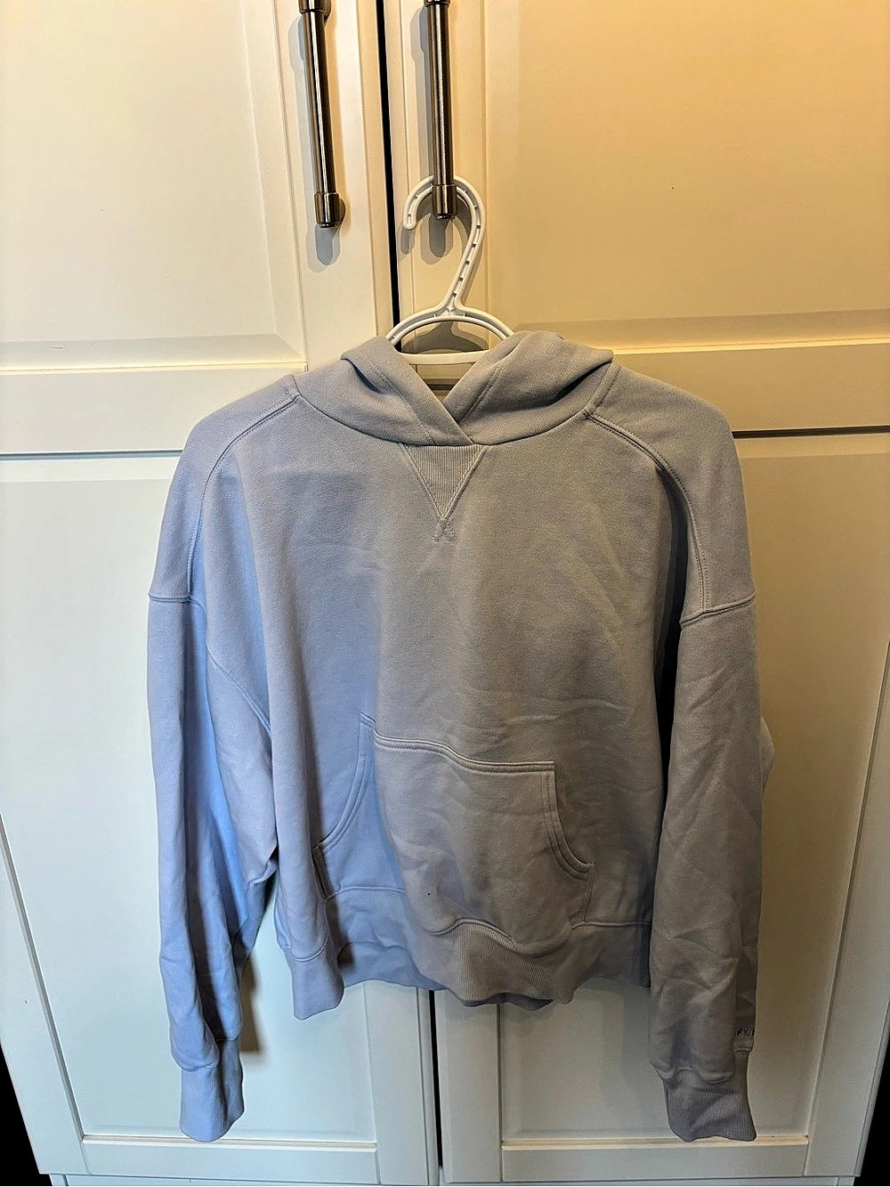 Offline by Aerie Cloud Fleece Classic Length Hoodie Blue Pullover Hoodie Size